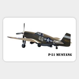 Mustang (front print) Sticker